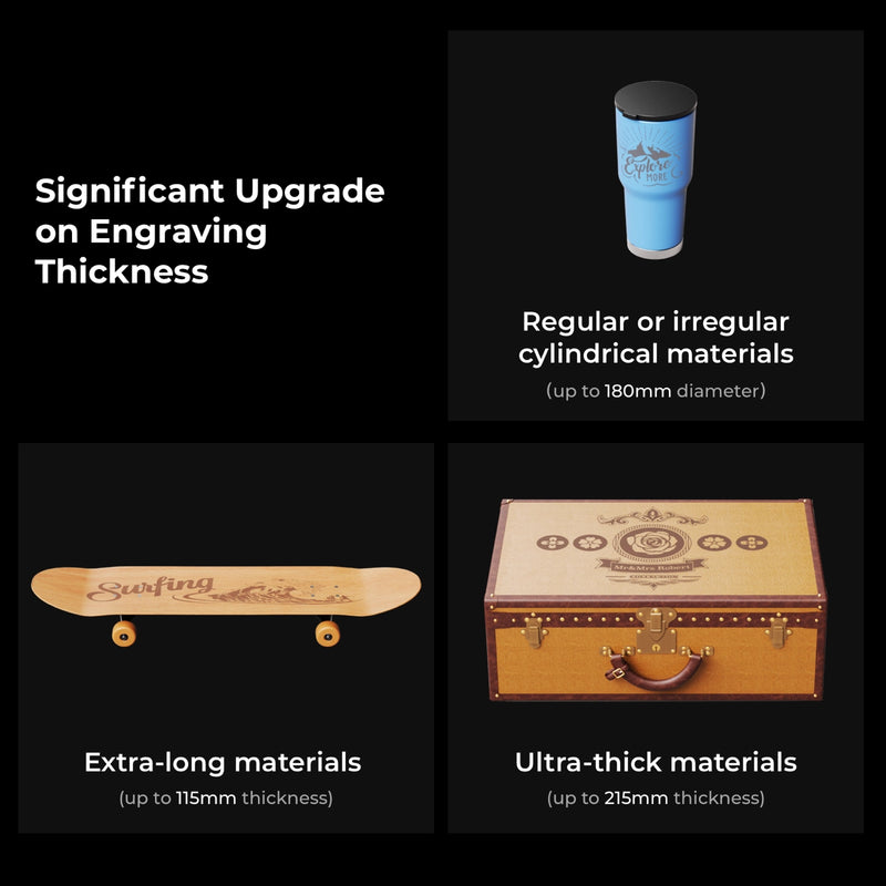 xTool P2 Riser Base (For P2 Class IV)