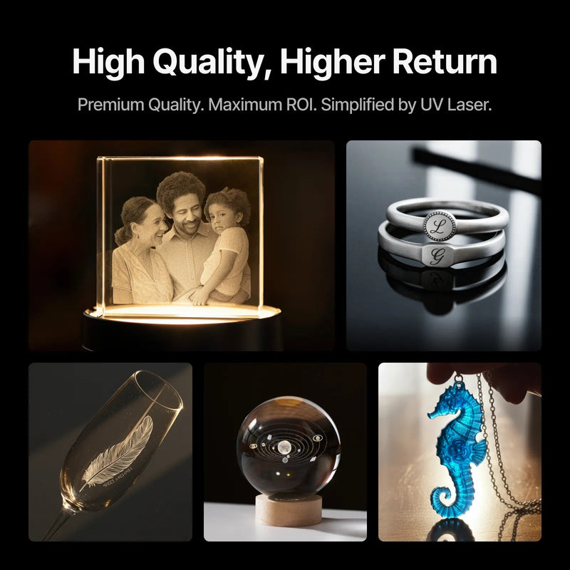 xTool F2 Ultra UV 5W UV Laser Engraver