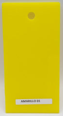 Acrílico Colores Opacos de 3mm de 30 X 30 cm