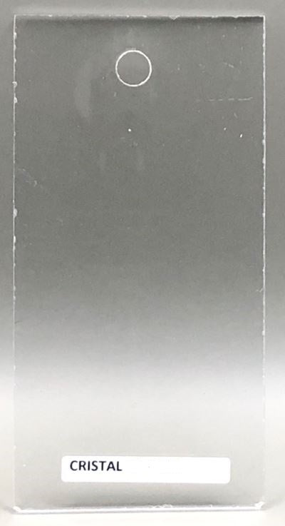 Acrílico Cristal 2mm de 30 X 30 cm