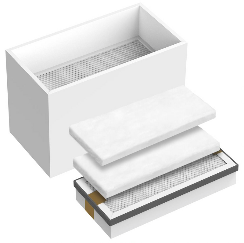 Repuesto de filtro para purificador de cortadoras láser xTool - xTool Filter Replacement Kit for xTool Smoke Purifier (1 Pack)