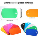 Placas Metálicas para Grabado Láser