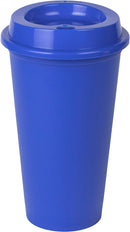 Vaso plástico con tapa
